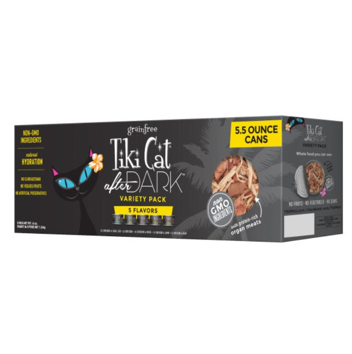 Tiki Cat After Dark Variety Pack Canned Cat Food