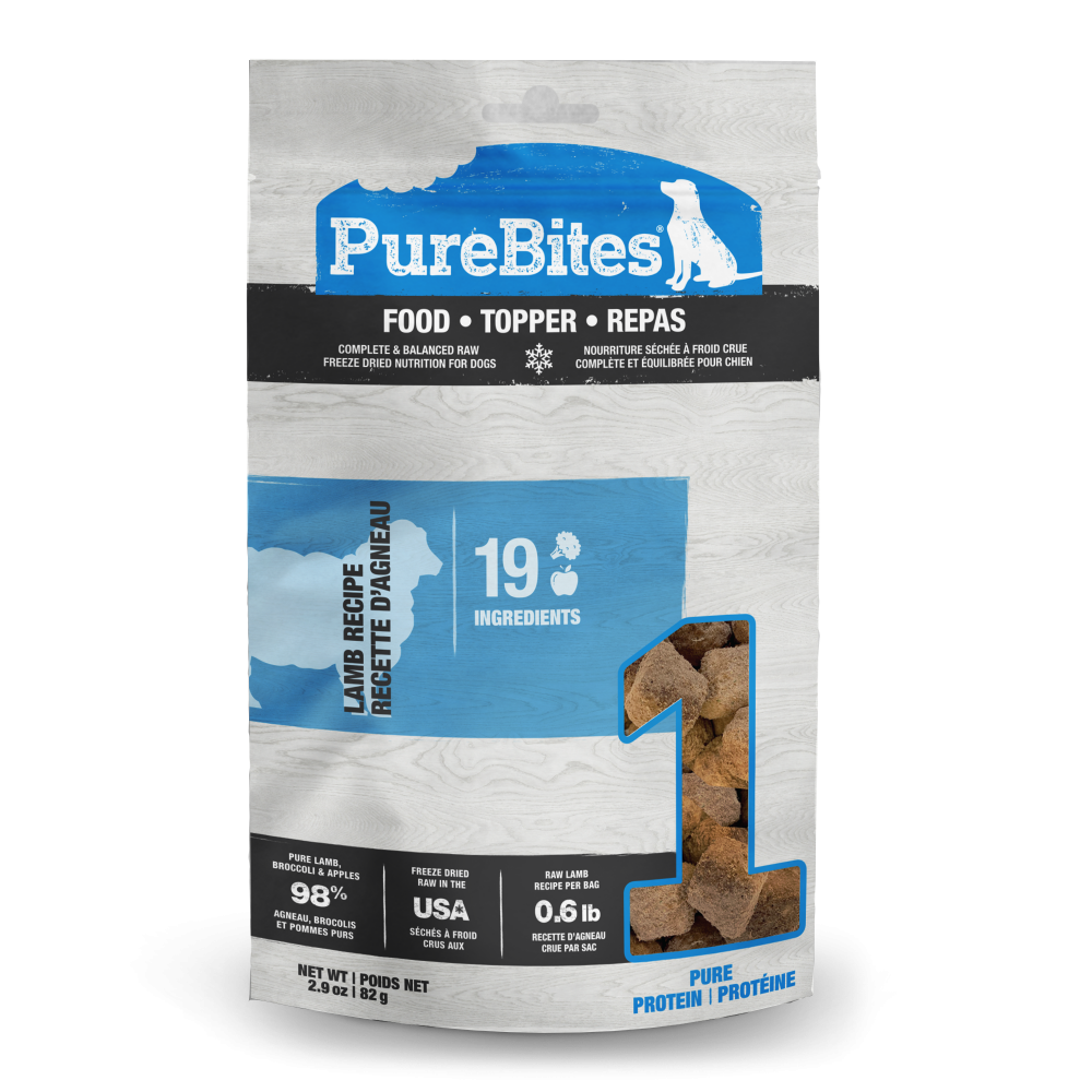 PureBites Dog Food Topper Lamb Recipe