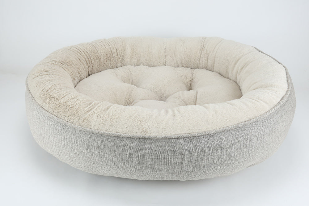 Arlee Pet Products Duncan Oval Almond Tan Bed