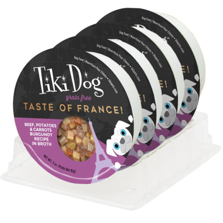 Tiki Dog Taste of the World France Beef & Potatoes & Carrots Wet Dog Food