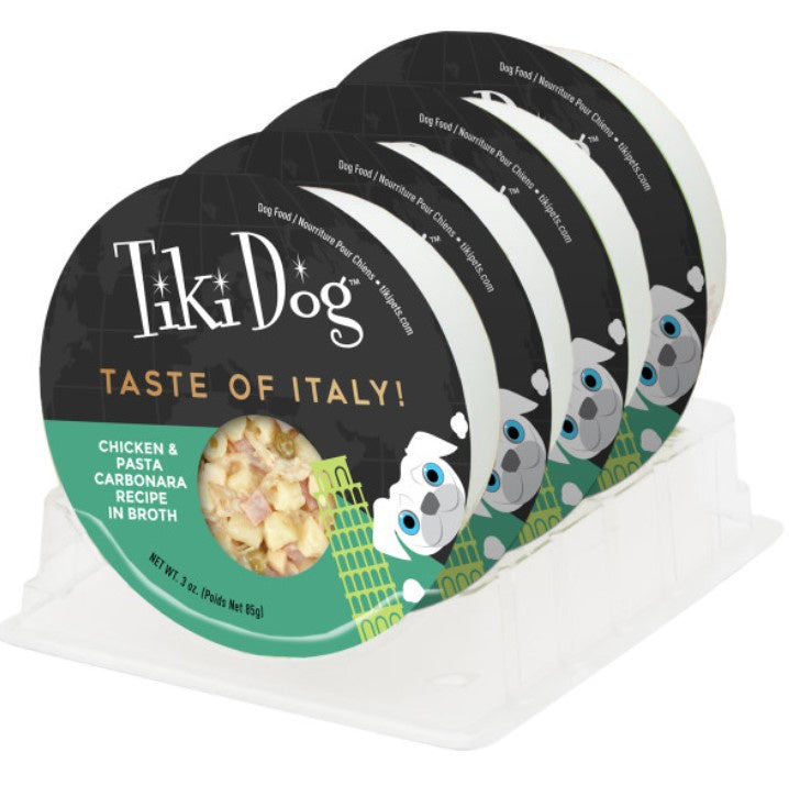 Tiki Dog Taste of the World Italy Chicken & Pasta Wet Dog Food