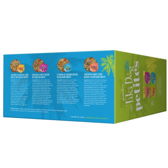 Tiki Dog Aloha Petites Variety Pack Wet Dog Food in Pouches